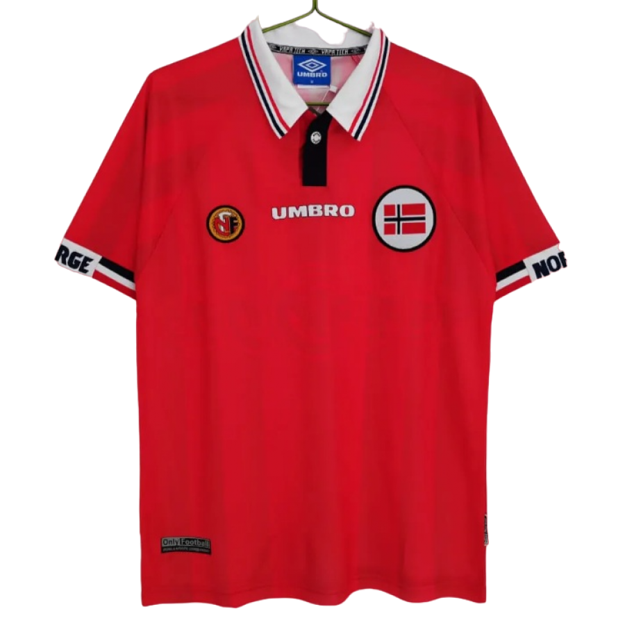 Camisa I Seleção da Noruega 1998 Umbro retro